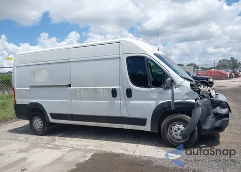 2020 Ram Promaster 2500 High Roof 159 Wb из США, поврежденный, VIN 3C6TRVDG3LE101219